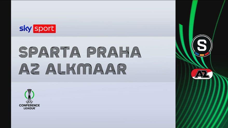Sparta Praga-Az 0-4: gol e highlights