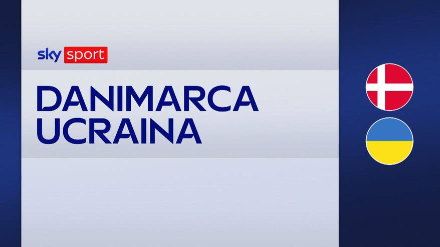 Danimarca-Ucraina 2-1: gol e highlights