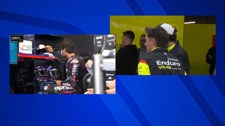 Valentino Rossi c'è! È a Barcellona per seguire il VR46
