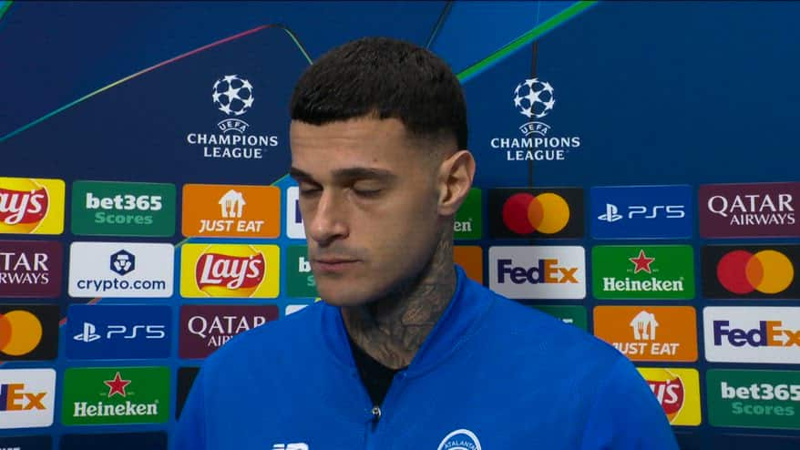 Scamacca: "Creato tanto, loro bravi a concretizzare" 