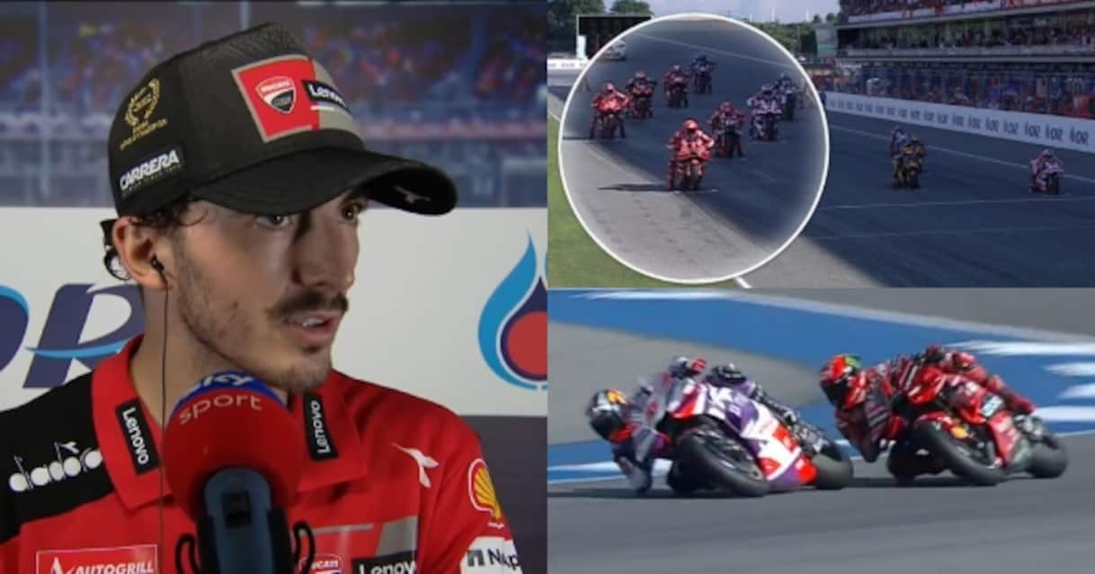 Bagnaia 7° nella Sprint del GP Thailandia: 'Frizione e Zarco, al via ho ...