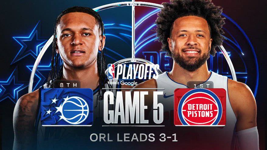 NBA Playoff Highlights: Detroit-Orlando gara-5 116-109
