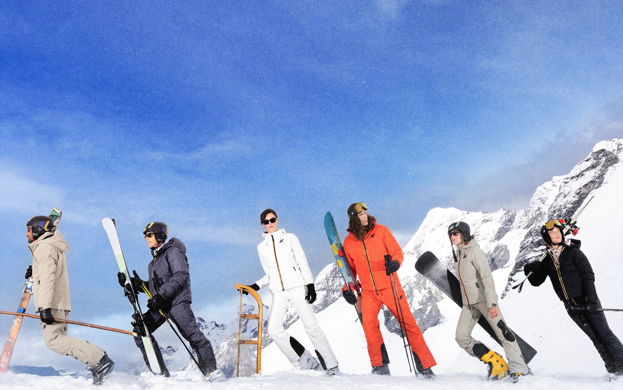 Collezione sci di K-Way®, un look per ogni sfumatura dell’inverno