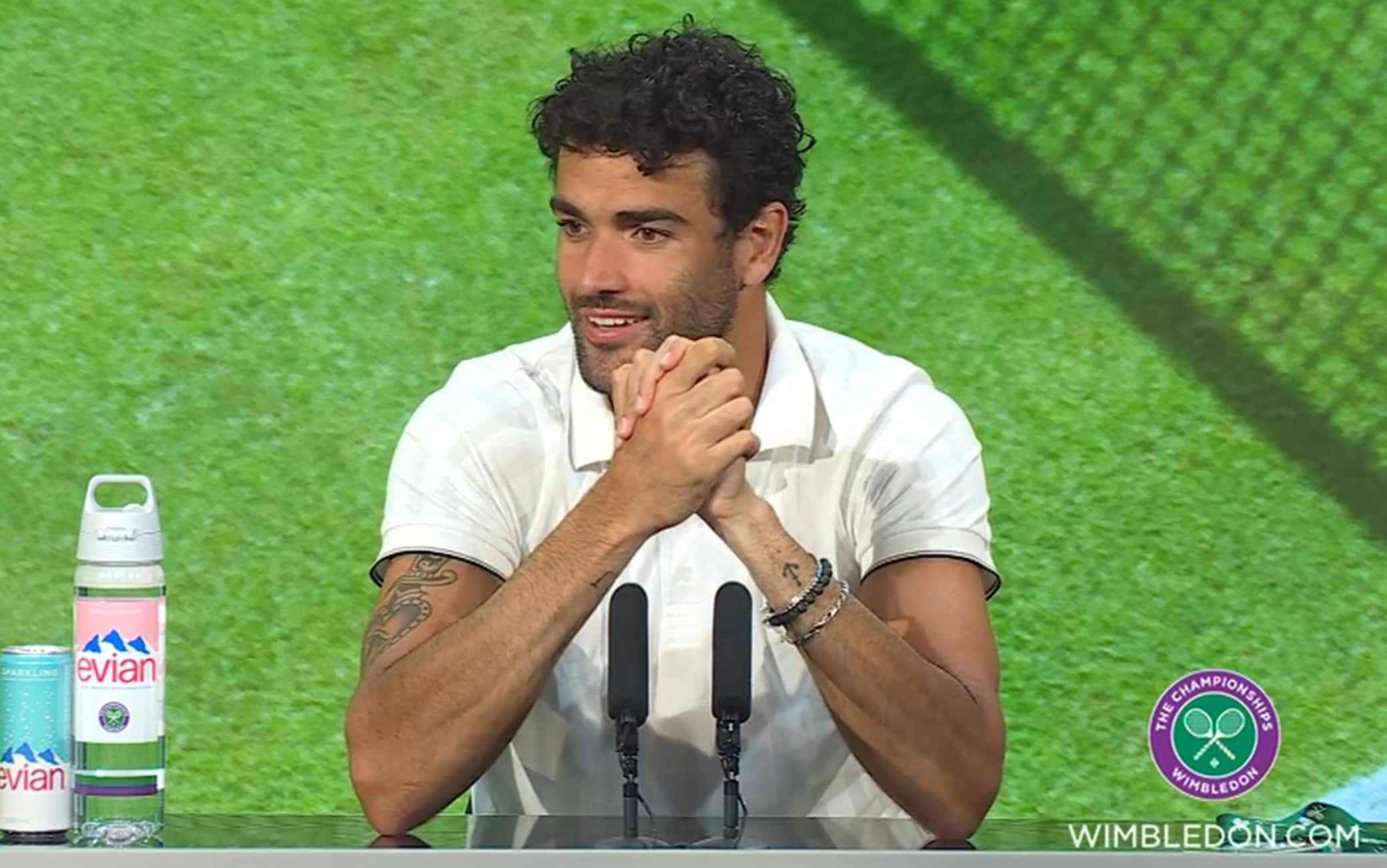 Berrettini a Wimbledon: "Non mi emozionavo più, poi ho smontato le mie basi mentali"