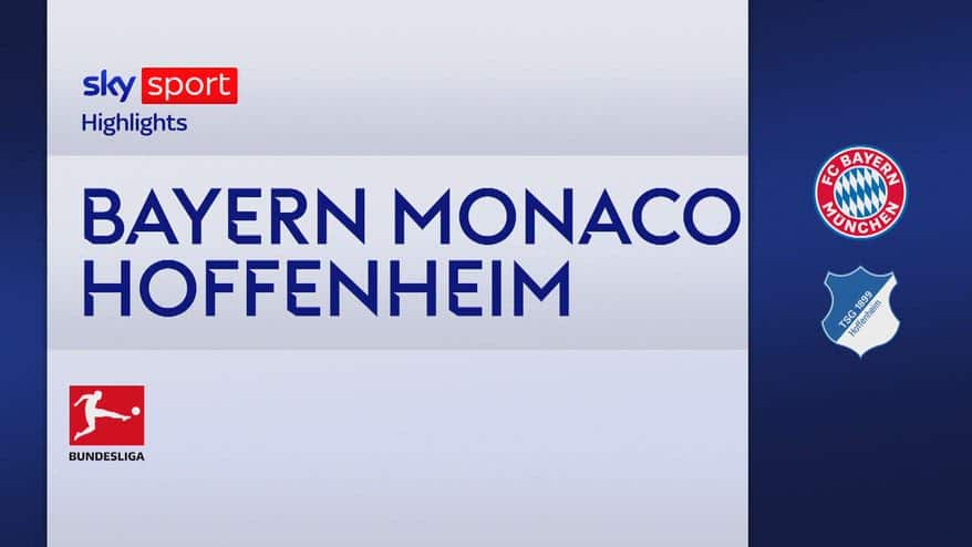 Bayern Monaco-Hoffenheim 5-1: gol e highlights