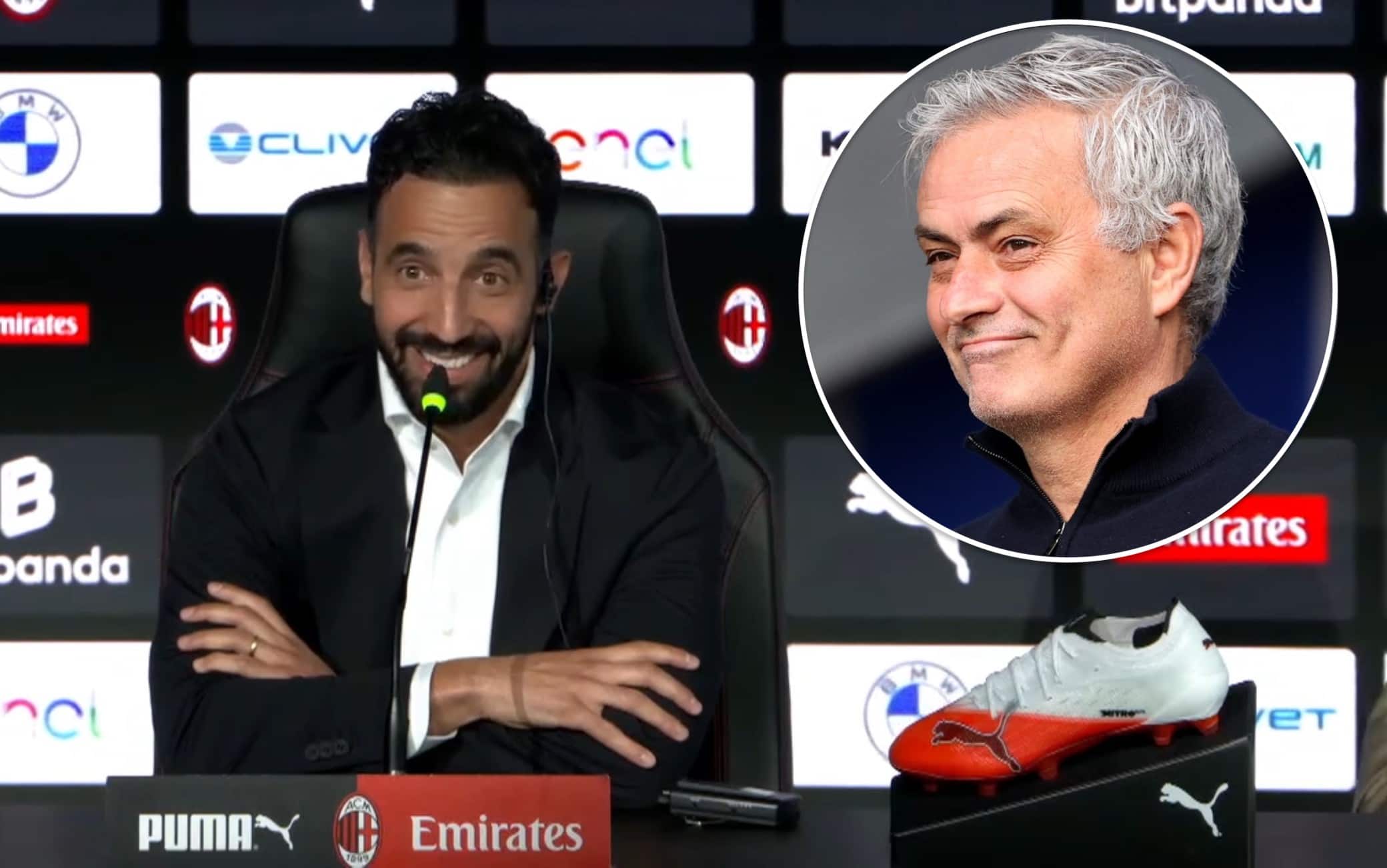Amorim (Milan): "Mourinho un maestro, ma non aspettatevi che io sia come lui"