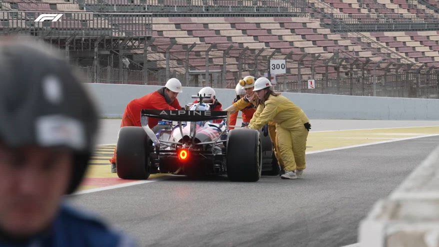 F1, Colapinto la prima bandiera rossa del 2026