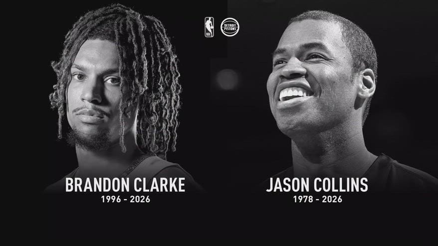 NBA, minuto di silenzio per Collins e Clarke a Detroit