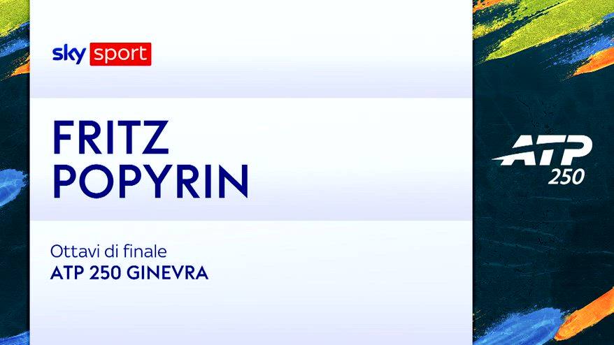 Fritz-Popyrin: highlights Atp Ginevra