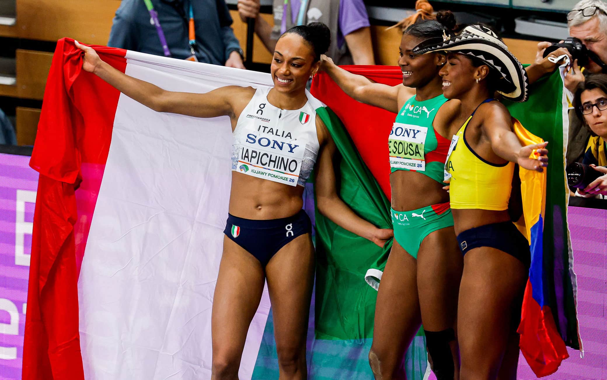 Larissa Iapichino, argento nel salto in lungo ai Mondiali di atletica indoor