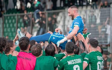 Anthony Iannarilli  during  US Avellino vs US Catanzaro, Italian soccer Serie B match in Avellino, Italy, April 11 2026