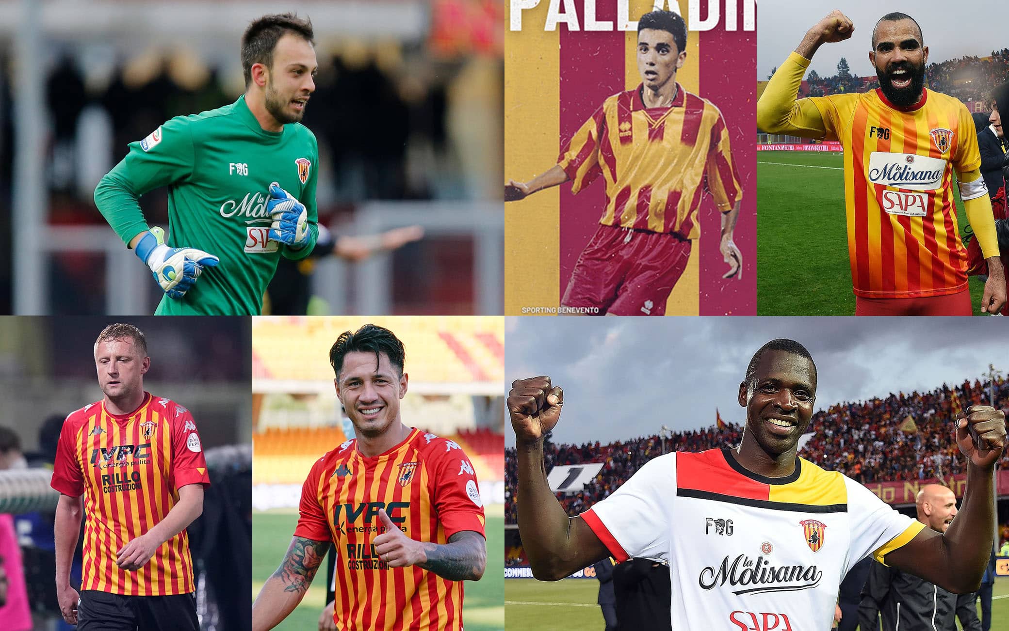 Benevento, promozione in Serie B e amarcord: tutti gli ex giocatori celebri