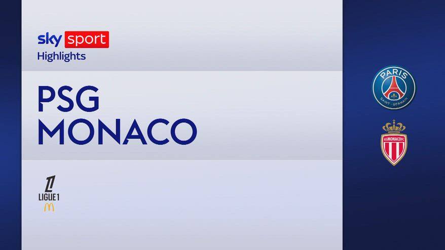 Psg-Monaco 1-3: gol e highlights