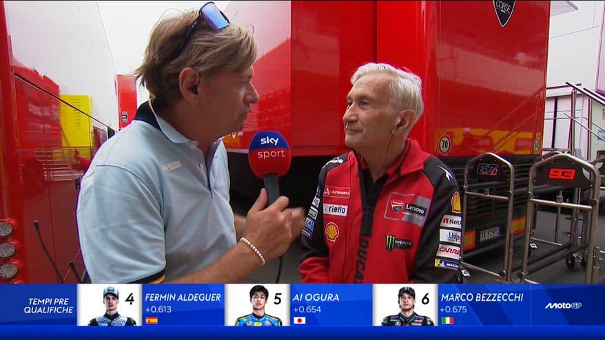 Tardozzi: "Bagnaia ha la velocità per entrare in Q2"