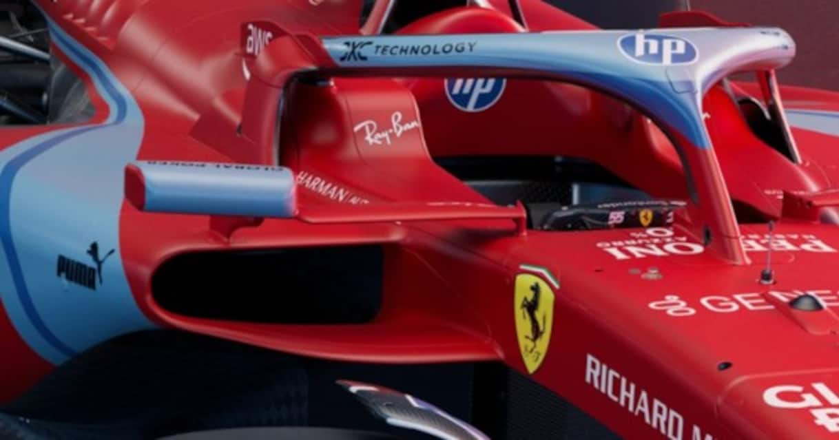 Ferrari in F1 al GP di Miami: le foto della livrea azzurra | Sky Sport