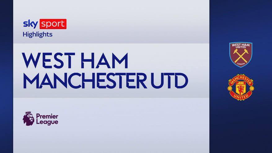 West Ham-Manchester United 1-1: gol e highlights