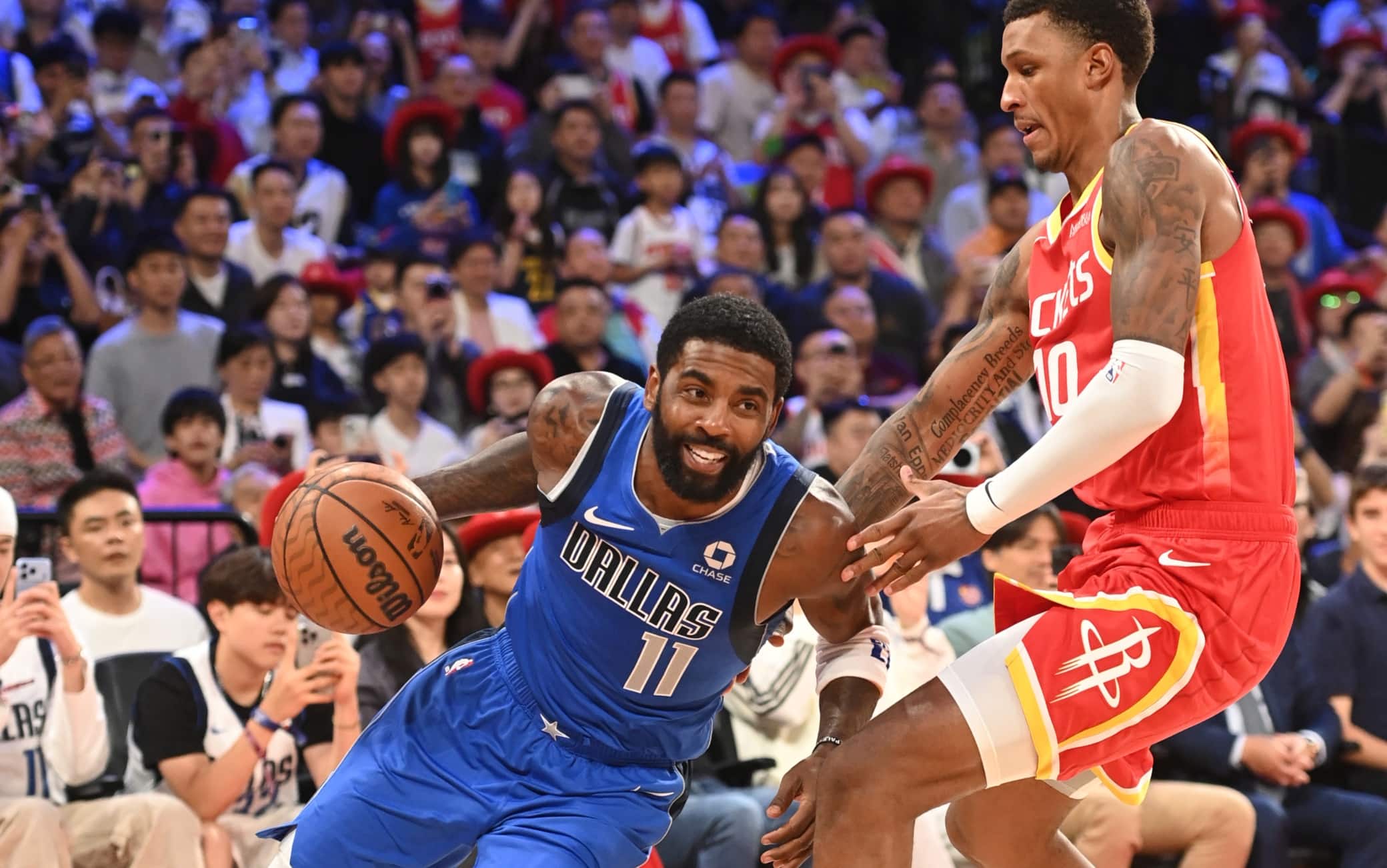 Rientro in campo per Kyrie Irving: 17 punti nel successo di Dallas contro Houston
