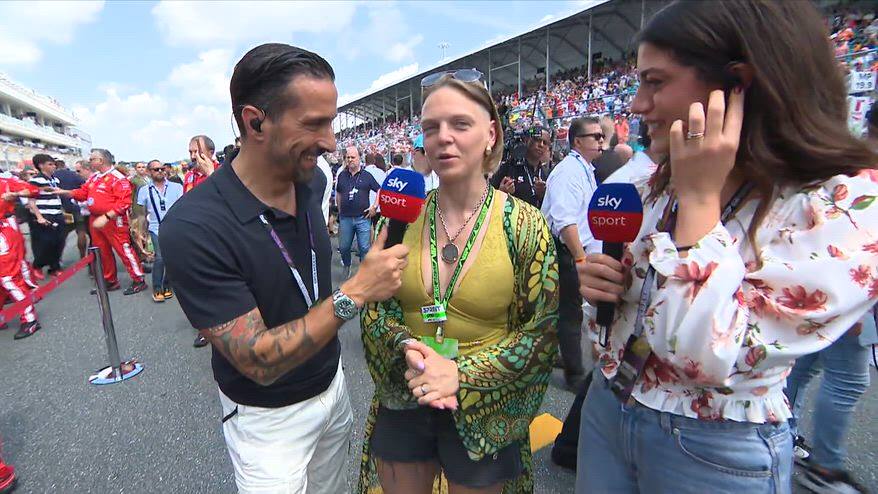 Arianna Fontana a Miami: "La F1 è sempre emozionante"