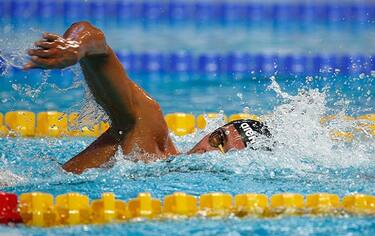 competes in the **** on day sixteen of the 16th FINA World Championships at the Kazan Arena on August 9, 2015 in Kazan, Russia.
