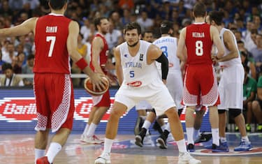 Foto LaPresse - Belen Sivori05/07/2016 Torino, ItaliaSport BasketItalia vs Croazia - Basket Torneo Preolimpico FIBANella foto: Alessandro Gentile (ITA)      Photo LaPresse - Belen Sivori05/07/2016 Turin, ItalySportItaly vs Croatia - FIBA Olympic Qualifying Tournament in TurinIn the pic: Alessandro Gentile (ITA) 