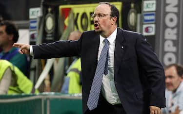 L'allenatore dell'Inter Rafael Benitez durante la partita contro l'Udinese, oggi 11 settembre, allo stadio Giuseppe Meazza di S. Siro per la seconda giornata del campionato di Serie A.
MATTEO BAZZI /ANSA 