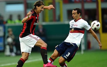 ibra_dainelli_milan_genoa_getty