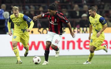 sport_calcio_italiano_milan_chievo_ronaldinho_ansa