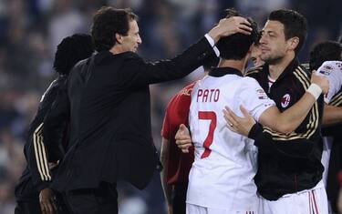 sport_calcio_italiano_allegri_milan_pato_bonera_getty