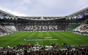 Foto Marco Alpozzi / LaPresse
14-5-2016  Torino (Italia)
 Juventus vs Sampdoria
Nella foto: Corogreafia Stadio

Photo Marco Alpozzi  / LaPresse
14-5-2016  Torino (Italy)
Juventus vs Sampdoria
In the photo: choreographed stage
