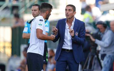 Foto LaPresse - Belen Sivori
24/09/2016 Vercelli, Italia
Sport Calcio
Pro Vercelli vs Cesena - Campionato Italiano di Calcio Serie B 2016/2017 - Stadio Silvio Piola
Nella foto: Moreno Longo (Allenatore FC Pro Vercelli Calcio)  

Photo LaPresse - Belen Sivori
24/09/2016 Vercelli, Italy
Sport Soccer
Pro Vercelli vs Cesena - Italian Football Championship League B 2016/2017 - Silvio Piola Stadium
In the pic: Moreno Longo (FC Pro Vercelli Calcio)