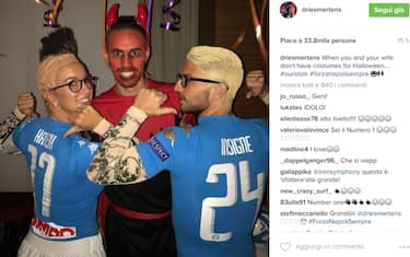 mertens_hamsik_halloween_napoli_instagram