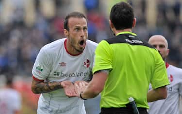 Foto Roberto Ramaccia - LaPresse
05/11/2016 Latina ( Italia)
Sport Calcio
US Latina - Bari
Campionato di Calcio Serie B 2016 2017 - Stadio Domenico Francioni di Latina
Nella foto:  Moras Vangelis

Photo Roberto Ramaccia - LaPresse
05/11/2016  Latina (Italy)
Sport Soccer
US Latina - Bari
Italian Football Championship League B 2016 2017 - Domenico Francioni Stadium of Latina
In the pic:  Moras Vangelis
