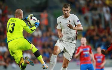viktoria_plzen_roma_dzeko_getty