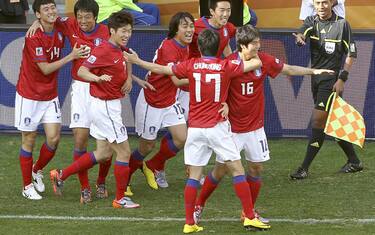 sport_mondiali_2010_gruppo_b_esultanza_sud_corea_grecia_01_ansa