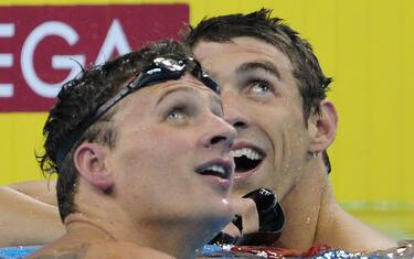 ryan_lochte_michael_phelps_nuoto_getty