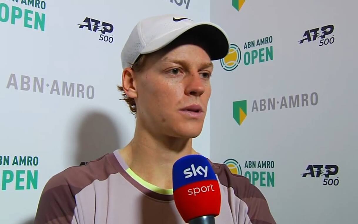 Sinner Racing Sinner: 'Con Monfils non è mai facile, queste partite aiutano' | Sky Sport