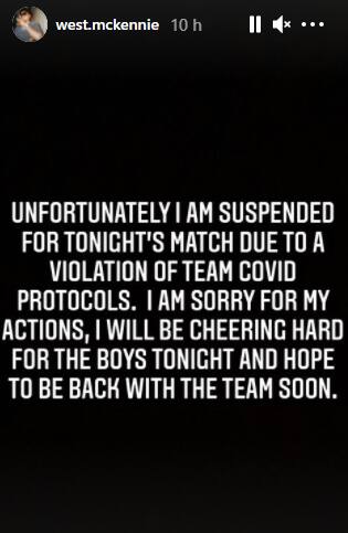 McKennie Instagram