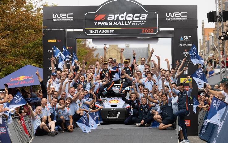 Tanak Rally di Belgio