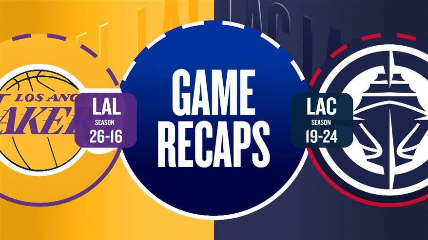 NBA Highlights: LA Clippers-LA Lakers 112-104
