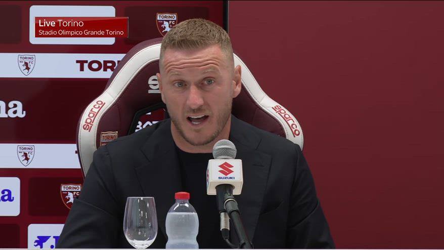 Abate in conferenza stampa: "Voglio Torino propositivo"