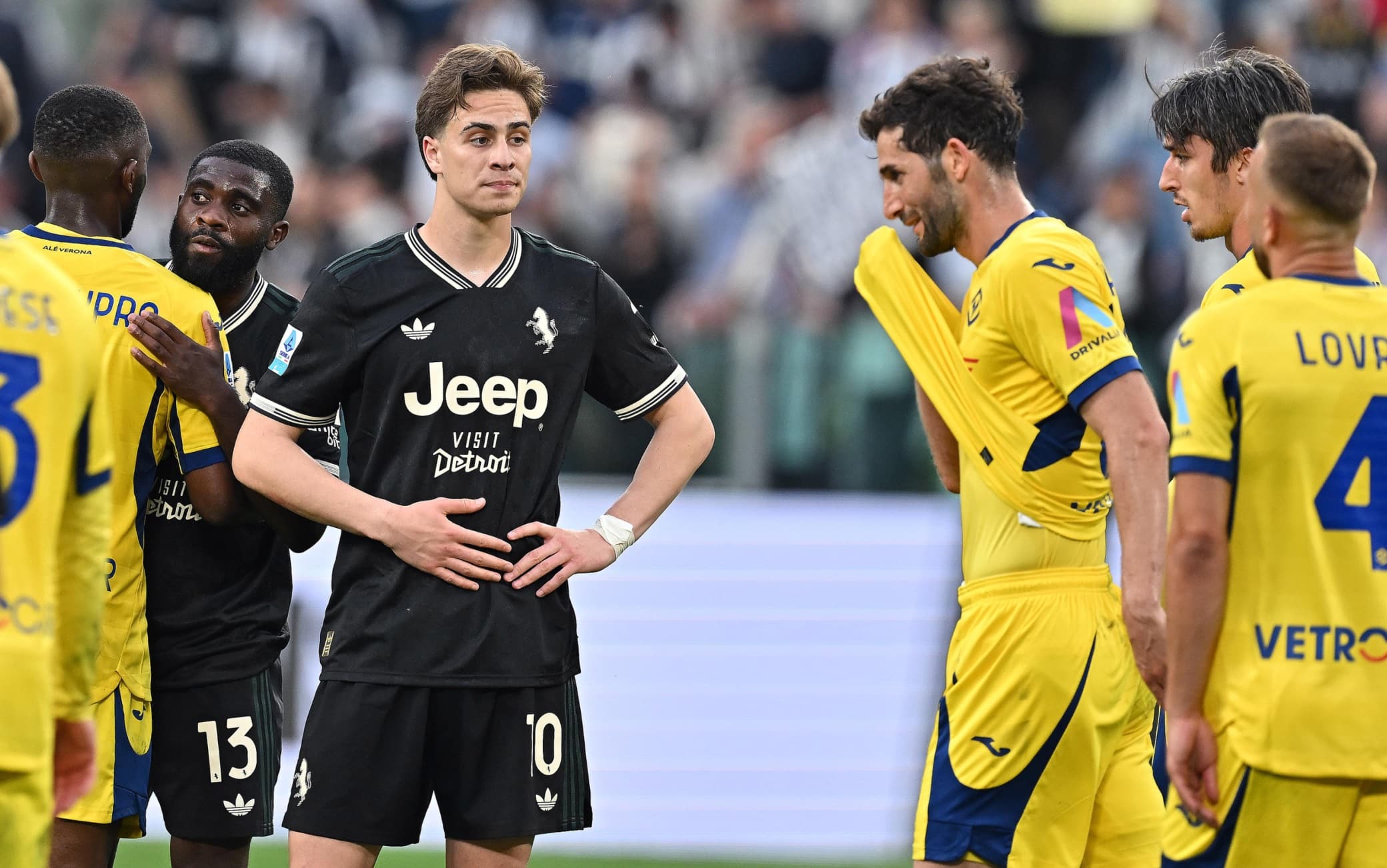 Juventus Verona 1-1, le pagelle della partita di Serie A | Sky Sport