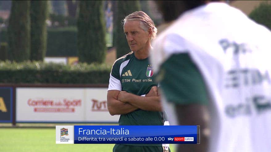 Nazionale, le possibili scelte di Mancini contro la Francia