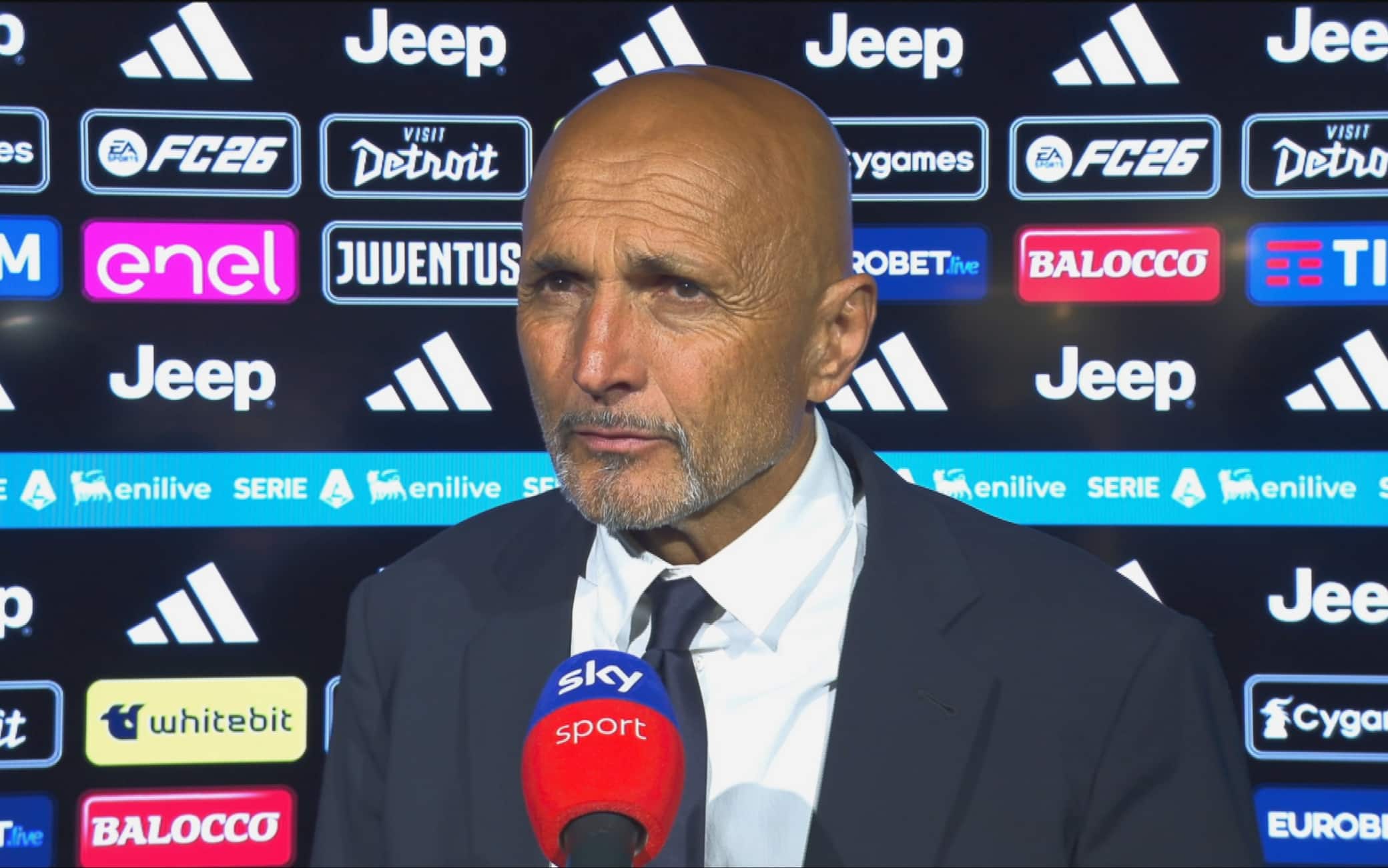 Amaro Spalletti: "Dispiace non aver vinto, ma è mancata la lucidità". VIDEO