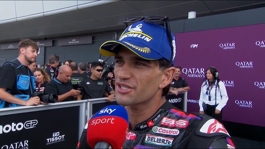 Martin: "Molto felice di essere tornato in pole position"
