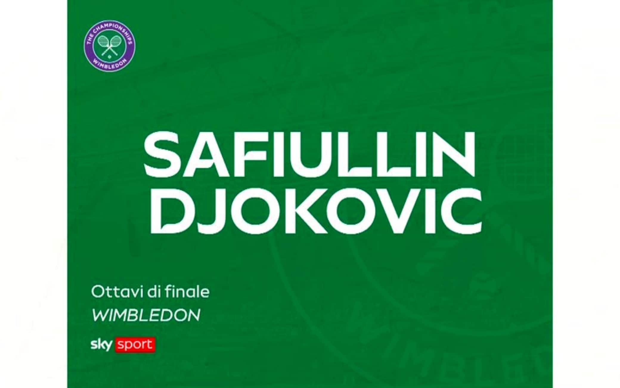 Djokovic-Safiullin: highlights Wimbledon