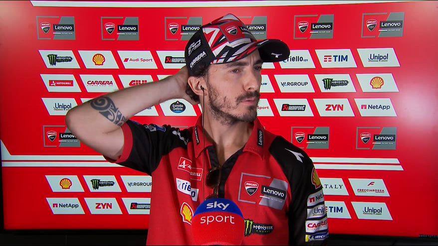 Bagnaia: "Sto spingendo tanto e non ho il feeling"