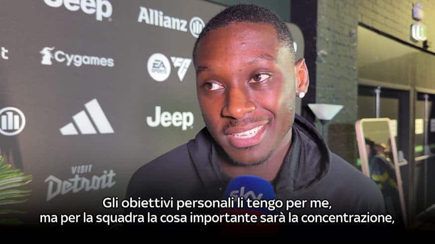 Juventus, Kolo Muani: "Ho fatto di tutto per tornare"