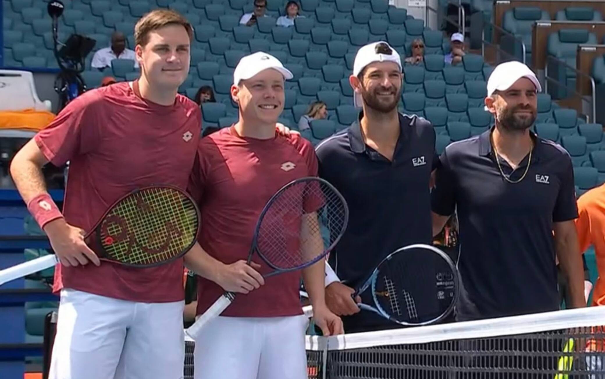 Bolelli/Vavassori all'Atp Miami, la finale del doppio in diretta live