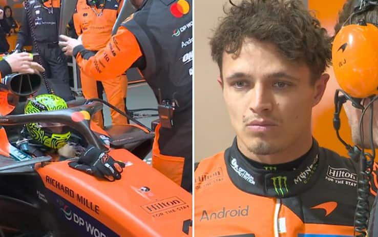 Problemi McLaren: Norris e Piastri ritirati prima del via nel GP di Cina. VIDEO