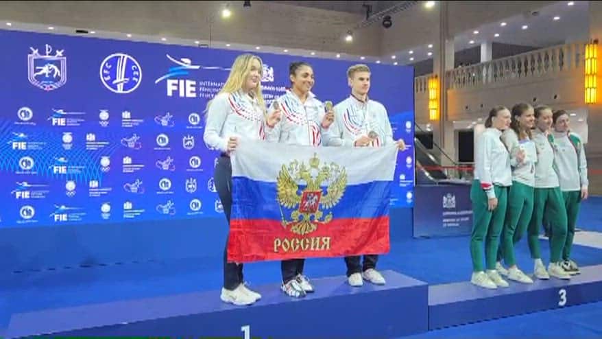 Scherma, all'Europeo under 20 tornano inno e bandiera russa